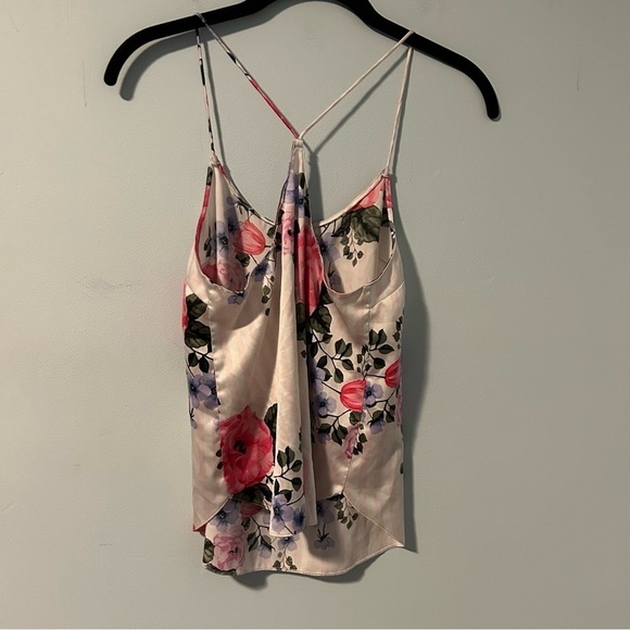 Victoria’s Secret Pink Striped Floral Chemise Slip Size XS - Picture 3 of 7